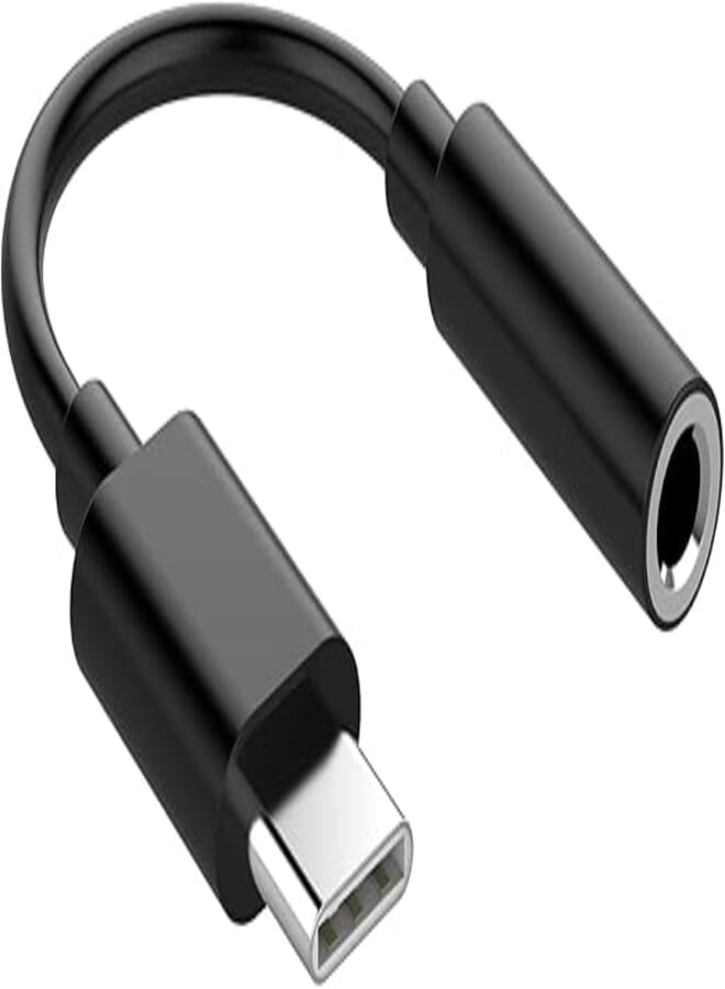 KIN Type C Adapter for Headphone Jack Adapter Type C to 3.5mm Female Earphone Aux Audio Connector Adapter for Macbook